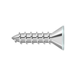 Wood Screw, Steel, #10 x 3/4"